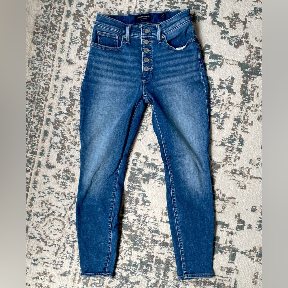 Lucky Brand Ankle Jeans - High Rise Skinny BRIDGETTE